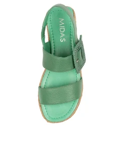 Store Midas Shoes Silo Emerald Leather