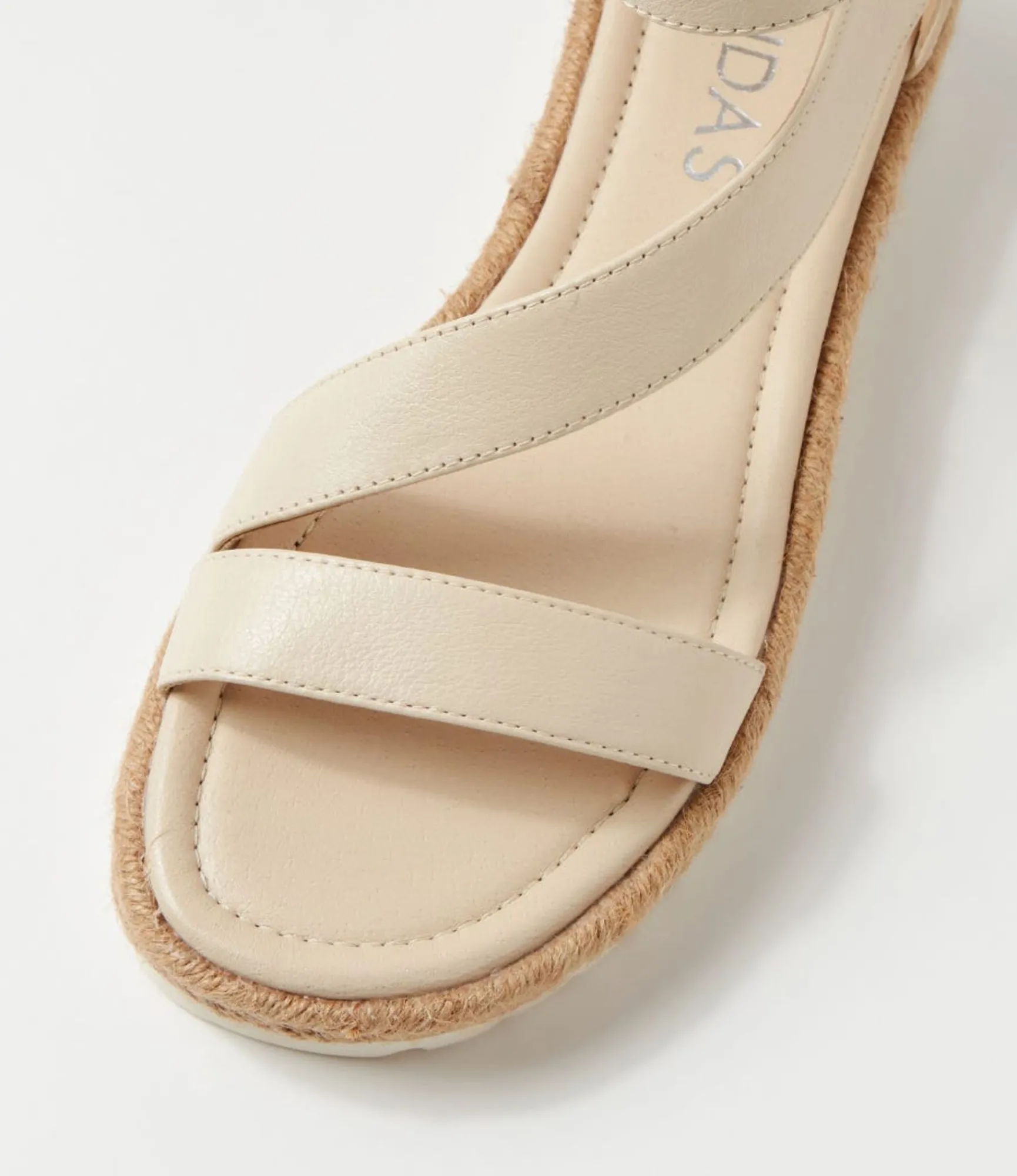 Outlet Midas Shoes Sissle Milk Leather Sandals