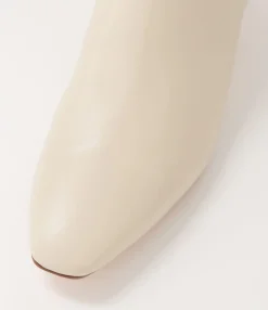 Hot Midas Shoes Sofee Cream Leather Ankle Boots
