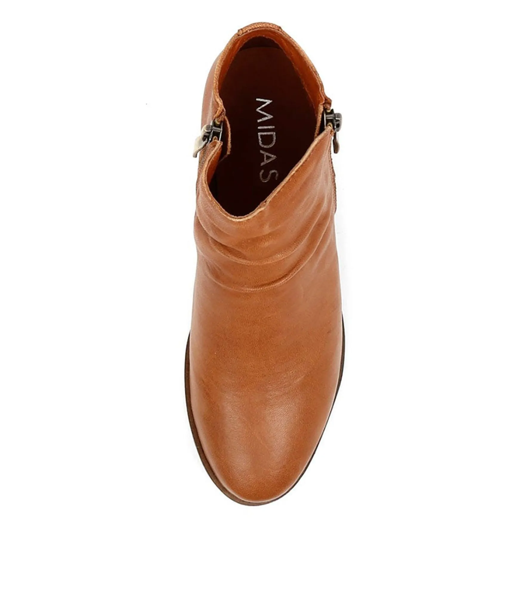 Cheap Midas Shoes Spices Dk Tan Leather