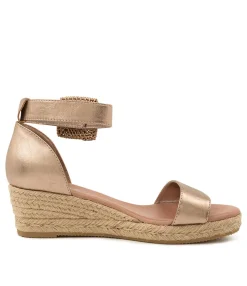 Shop Midas Shoes Sprung Champagne Leather