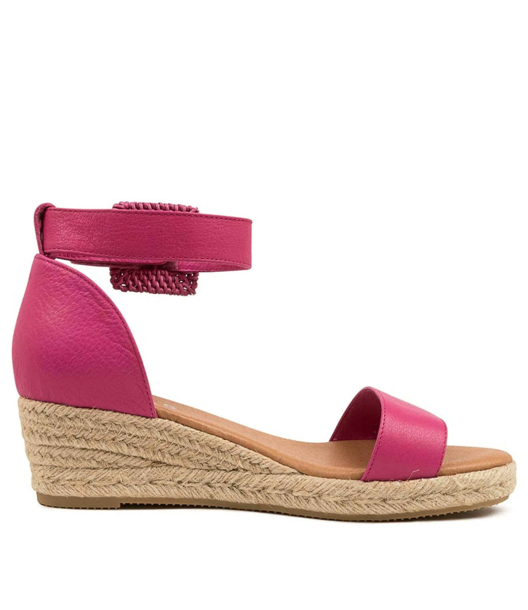 Online Midas Shoes Sprung Fuchsia Leather