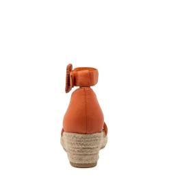 Shop Midas Shoes Sprung Orange Leather