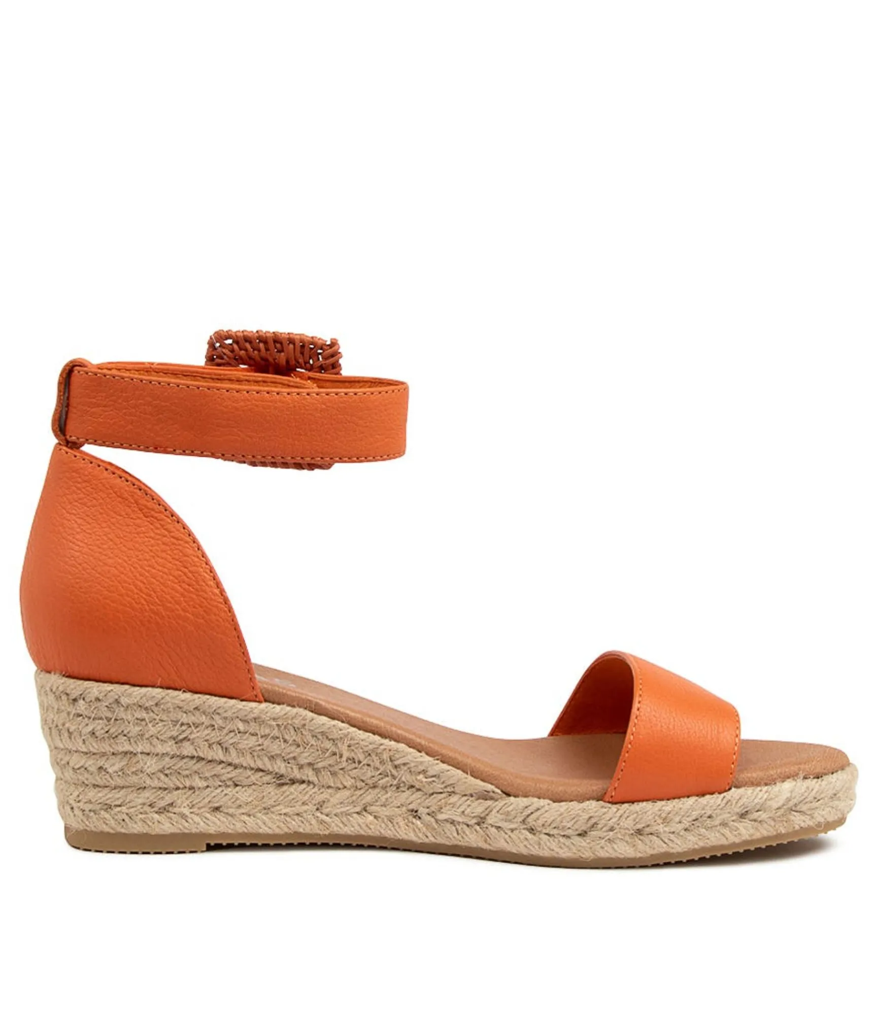 Shop Midas Shoes Sprung Orange Leather