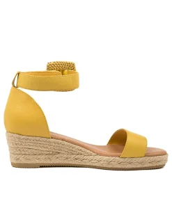 Cheap Midas Shoes Sprung Yellow Leather
