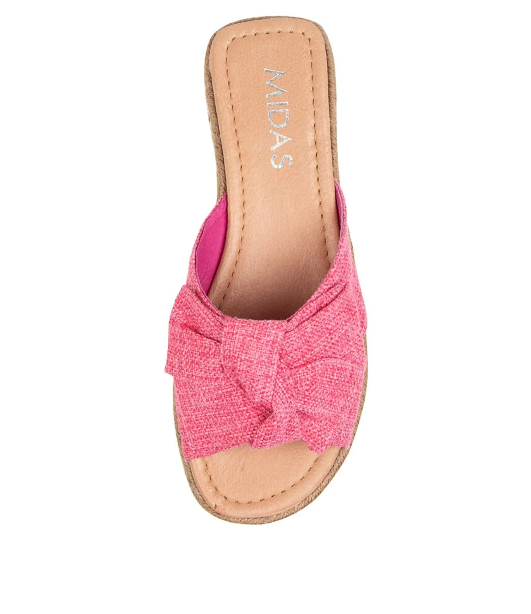 Best Midas Shoes Stein Pink Fabric