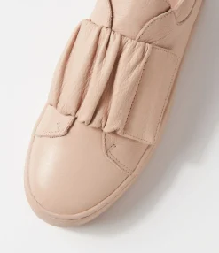 Best Sale Midas Shoes Steller Pale Pink Leather Sneakers