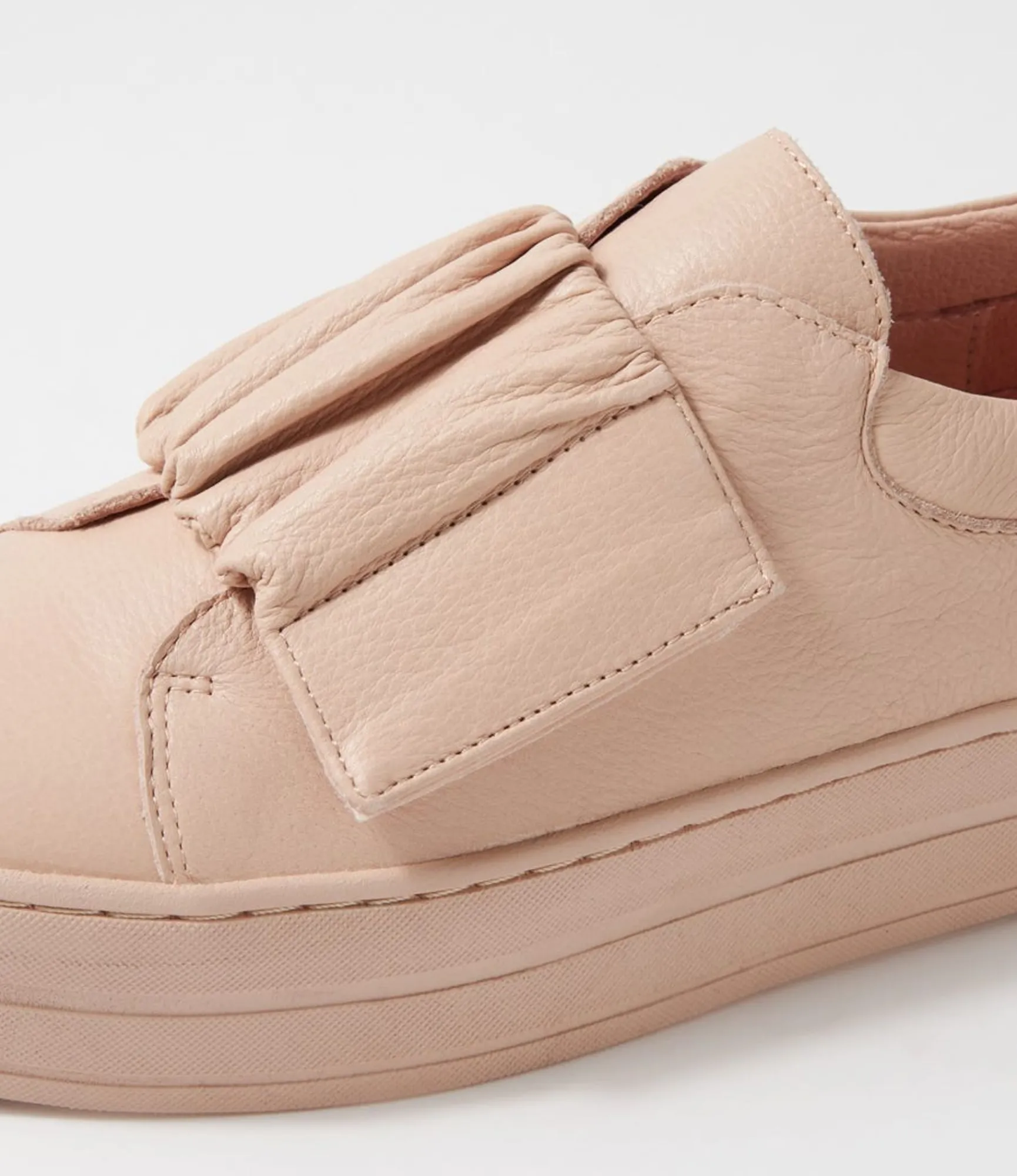 Best Sale Midas Shoes Steller Pale Pink Leather Sneakers