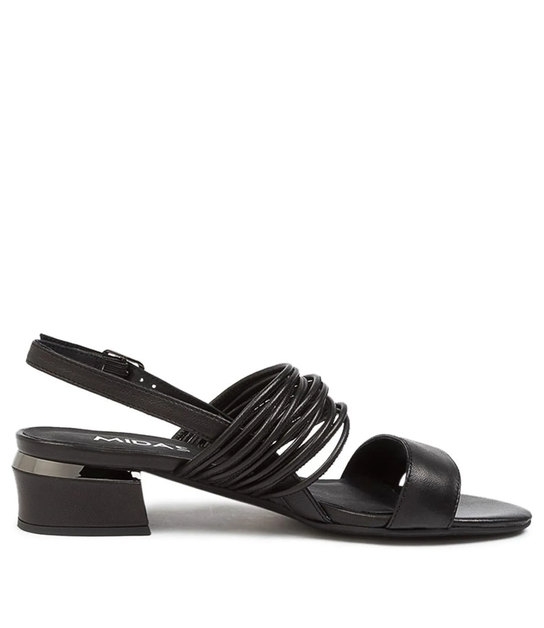 Best Sale Midas Shoes Talsa Black Leather