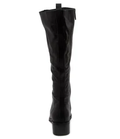 Cheap Midas Shoes Tatum Black Leather