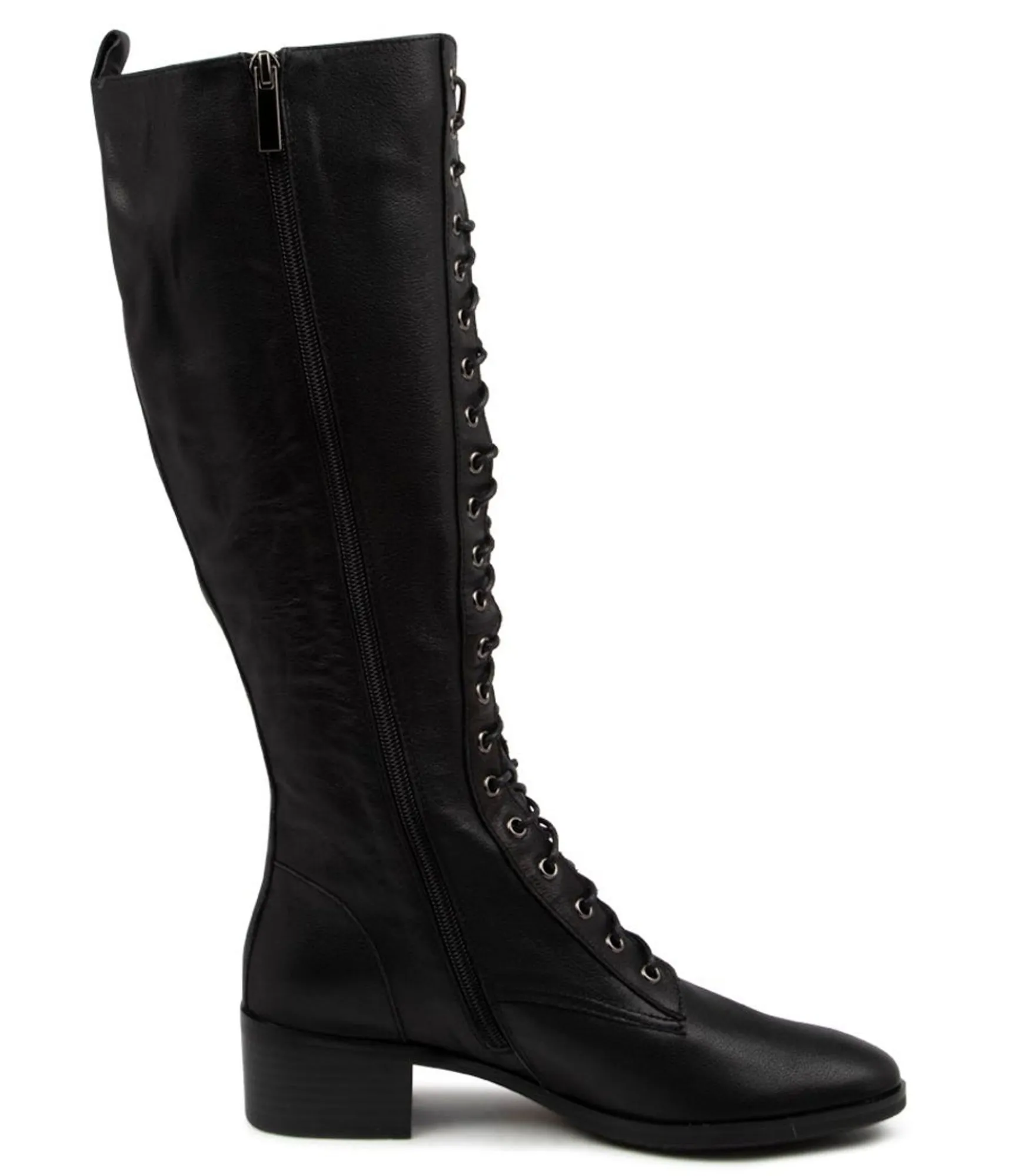 Cheap Midas Shoes Tatum Black Leather