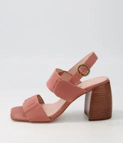 Best Sale Midas Shoes Tayde Rose Honey Leather Sandals