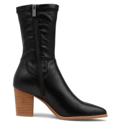 Shop Midas Shoes Tayden New Black Smooth Calf Boots
