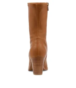 Shop Midas Shoes Tayden New Tan Smooth Calf Boots