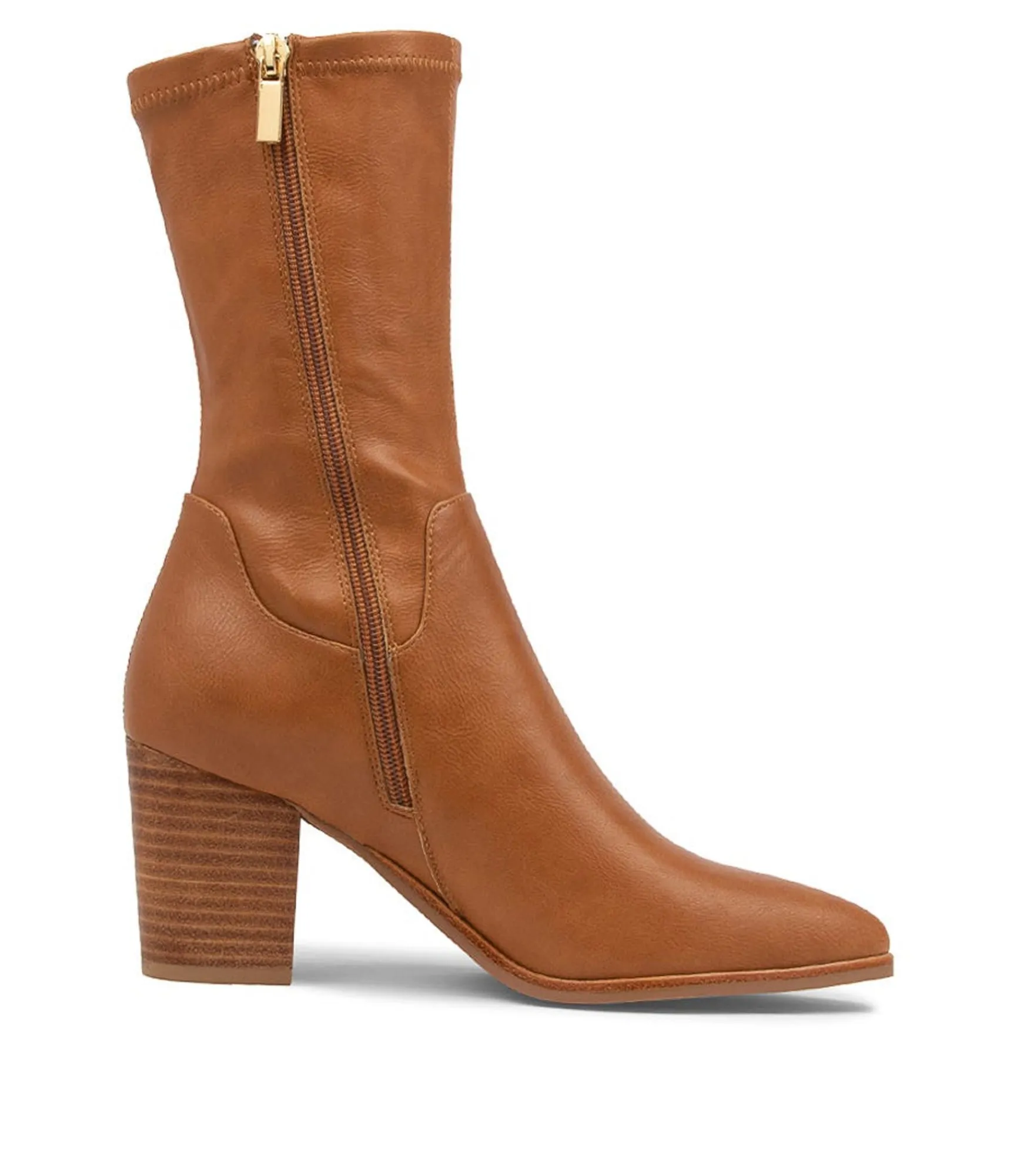 Shop Midas Shoes Tayden New Tan Smooth Calf Boots
