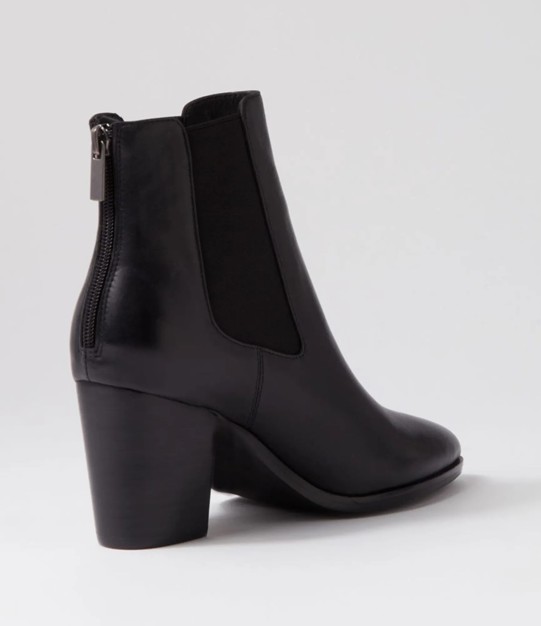 Flash Sale Midas Shoes Terto Black Leather Chelsea Boots