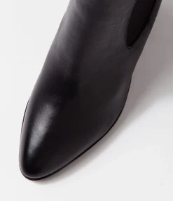 Flash Sale Midas Shoes Terto Black Leather Chelsea Boots