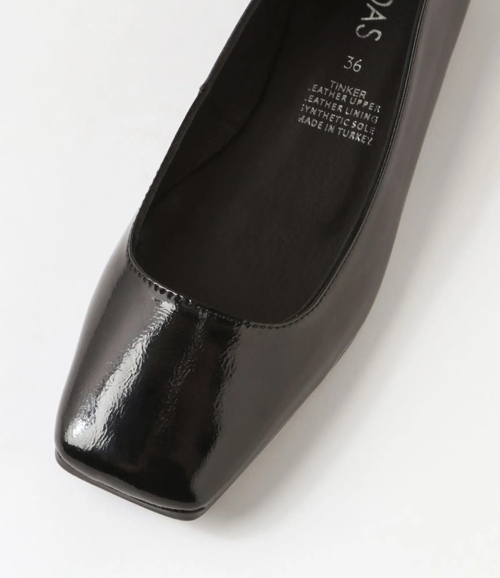 Flash Sale Midas Shoes Tinker Black Patent Leather Ballet Flats