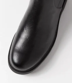 Best Midas Shoes Uner Black Stretch Ankle Boots