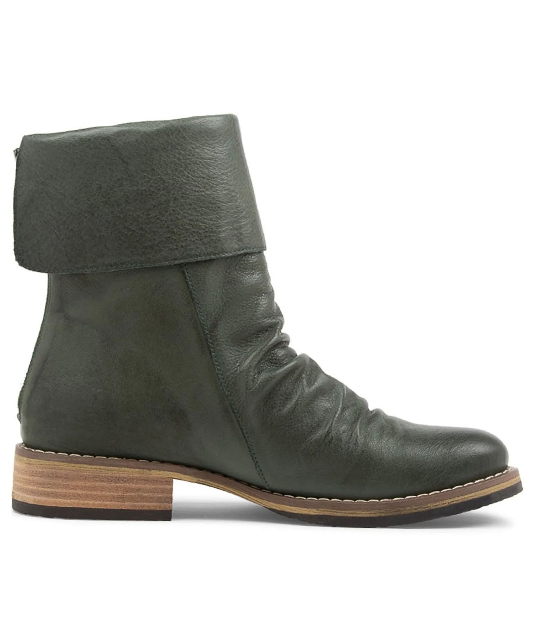 Cheap Midas Shoes Unsee Forest Leather Ankle Boots