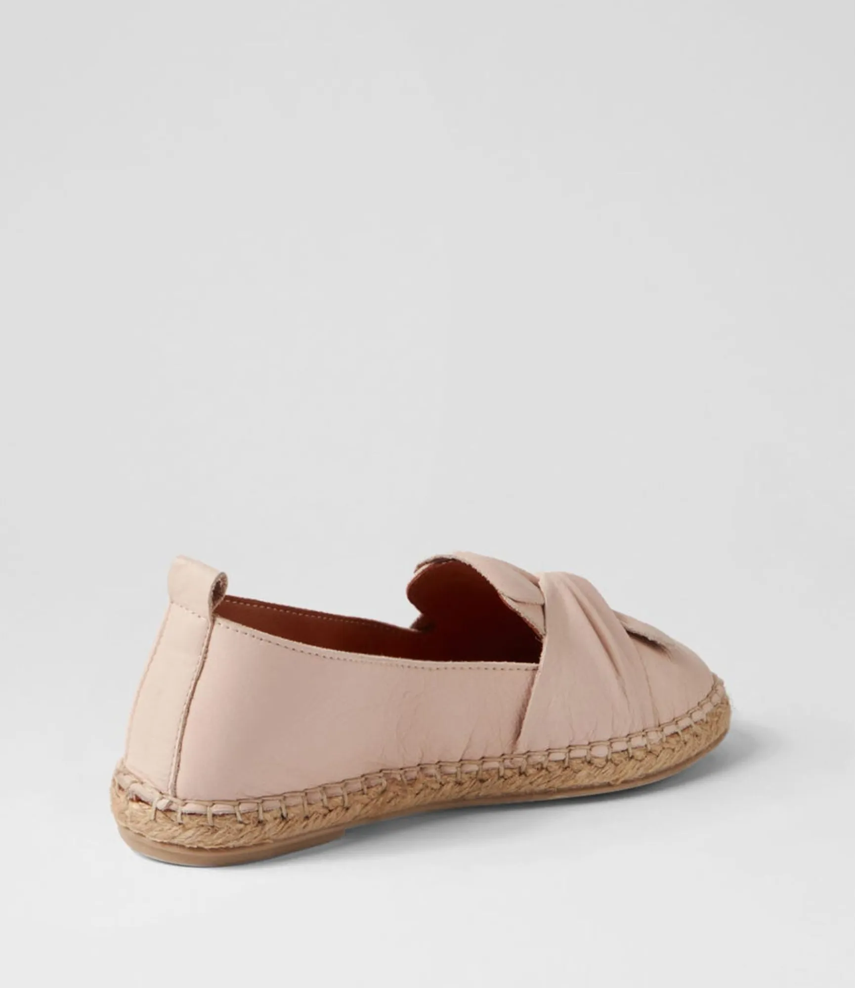 Hot Midas Shoes Uselv Blush Leather Espadrilles