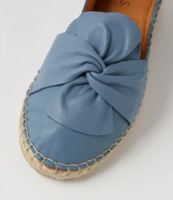 New Midas Shoes Uselv Denim Leather Espadrilles
