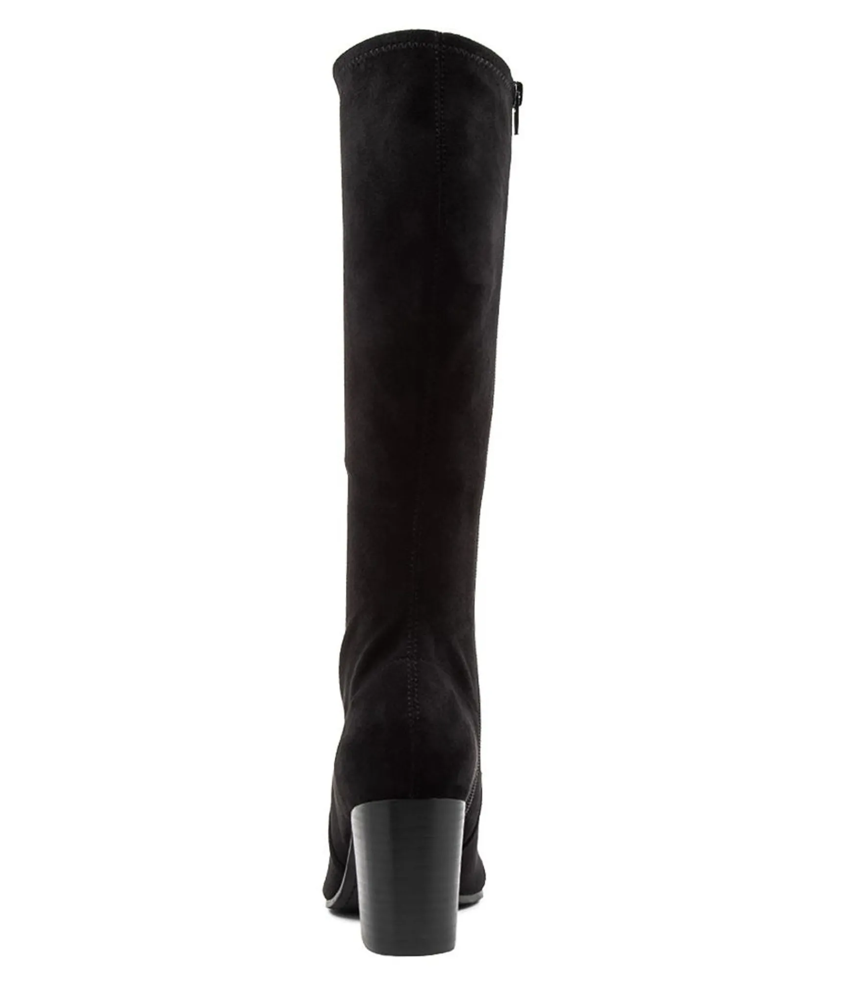 New Midas Shoes Usher Black Stretch Knee High Boots Bh