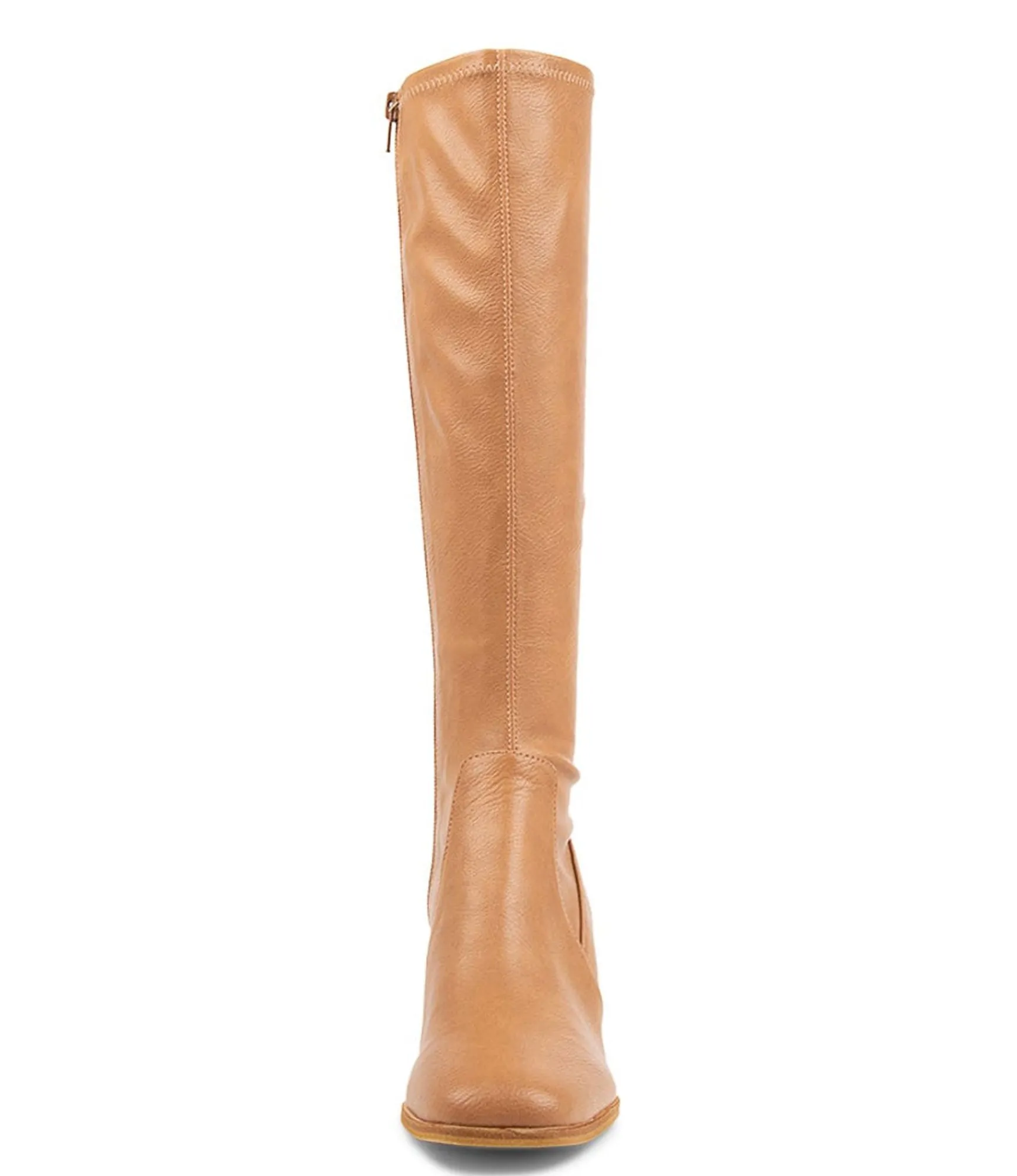 Best Midas Shoes Varry Tan Stretch Long Boots