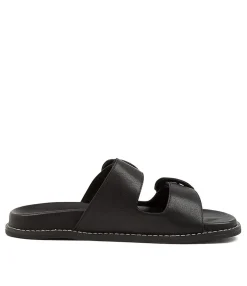 Clearance Midas Shoes Vennie Black Leather
