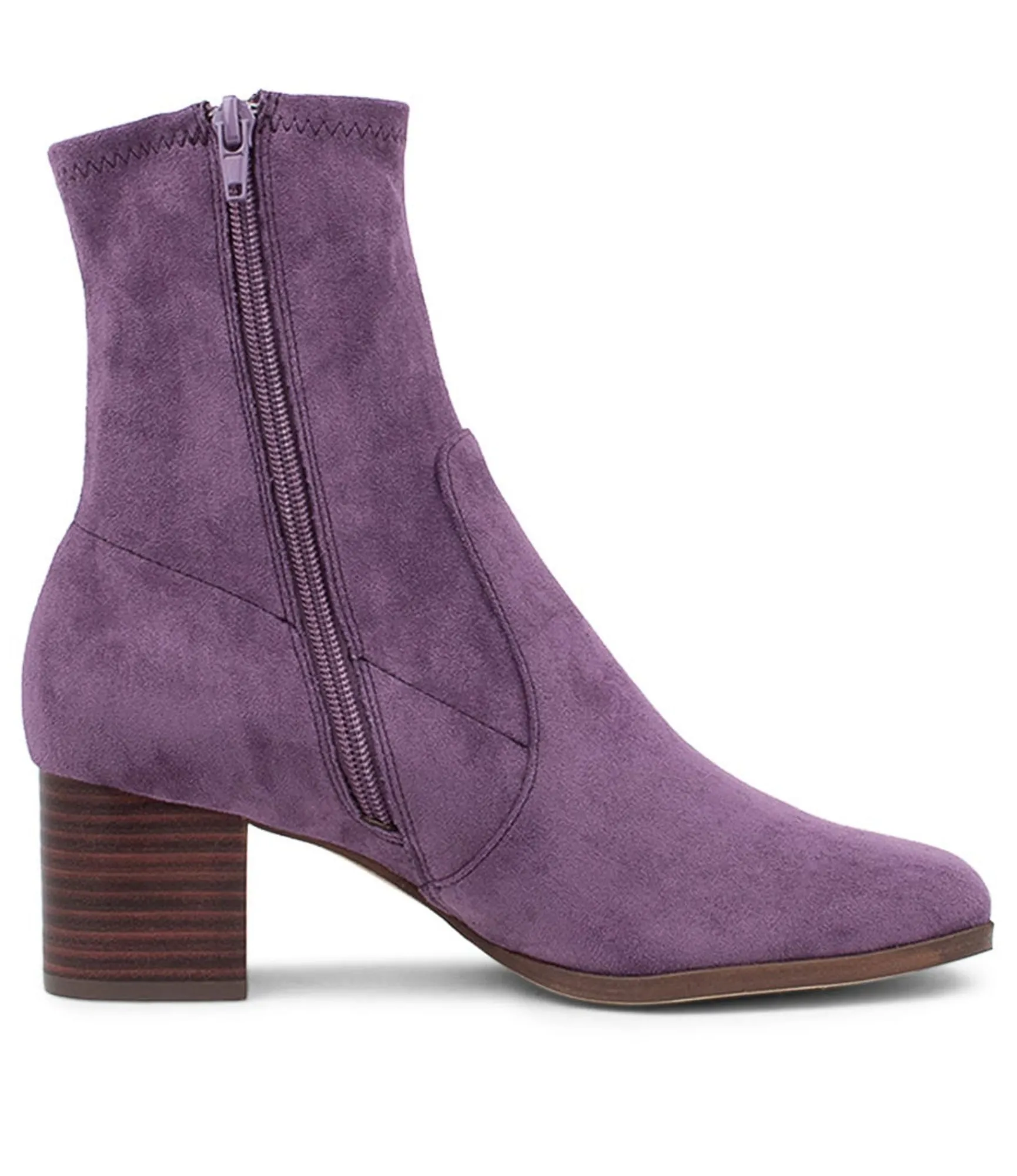 Cheap Midas Shoes Venti Amethyst Microsuede Ankle Boots