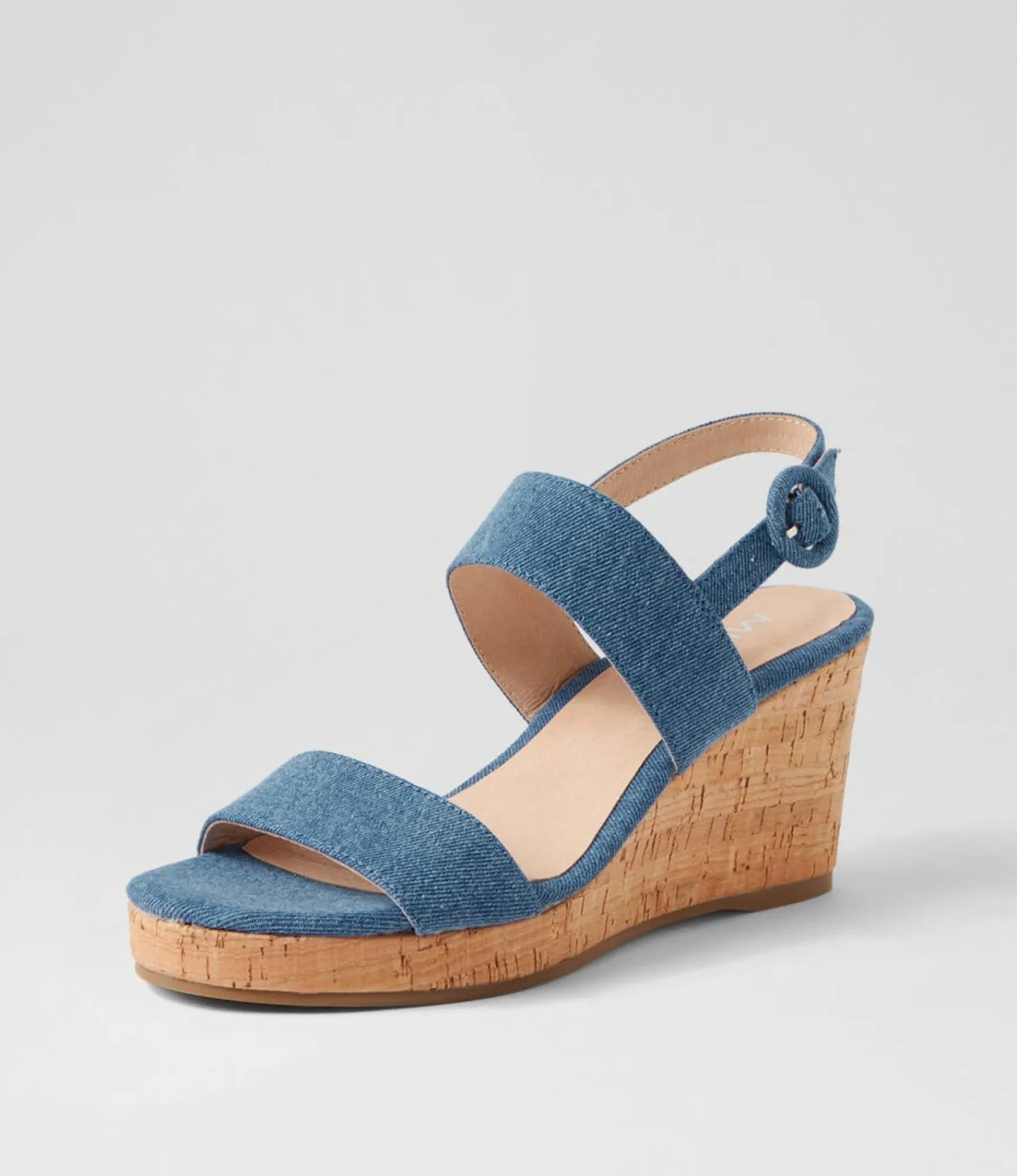 Discount Midas Shoes Walkies Denim Fabric Sandals