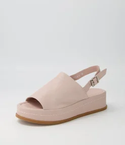 Best Midas Shoes Wattle Rose Leather Sandals