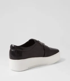 Cheap Midas Shoes Wayde Black White Leather Sneakers