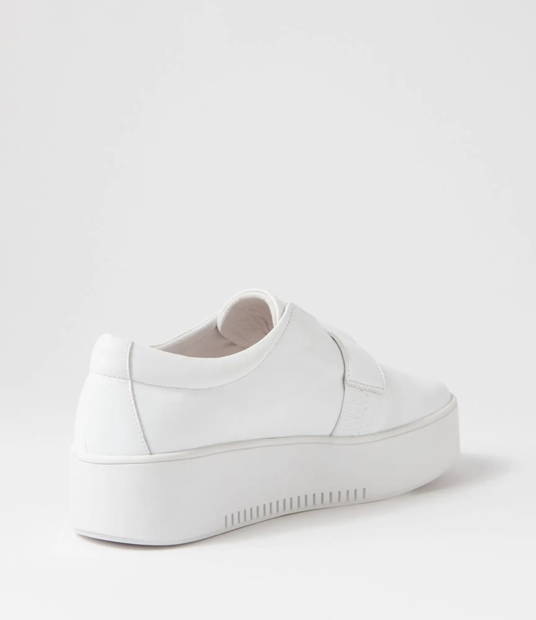 Best Midas Shoes Wayde White Leather Sneakers