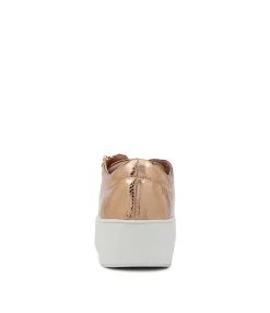 Hot Midas Shoes Wether Rose Gold White Sole Lizard Sneakers