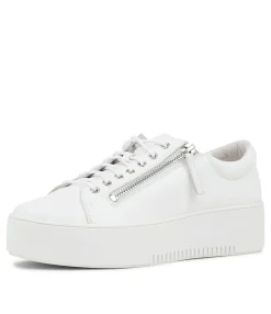 Store Midas Shoes Wether White White Sole Leather Sneakers