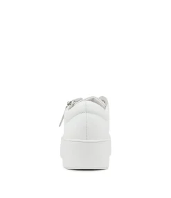 Store Midas Shoes Wether White White Sole Leather Sneakers