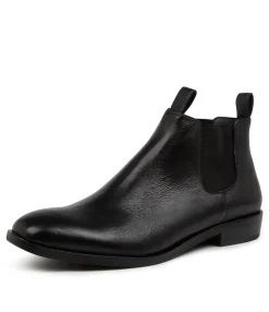 New Midas Shoes Wham Black Leather