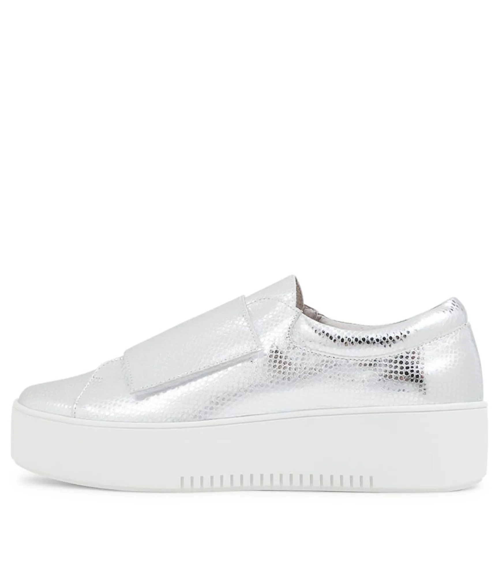 Discount Midas Shoes Whispa Silver White Sole Lizard Sneakers