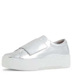 Discount Midas Shoes Whispa Silver White Sole Lizard Sneakers