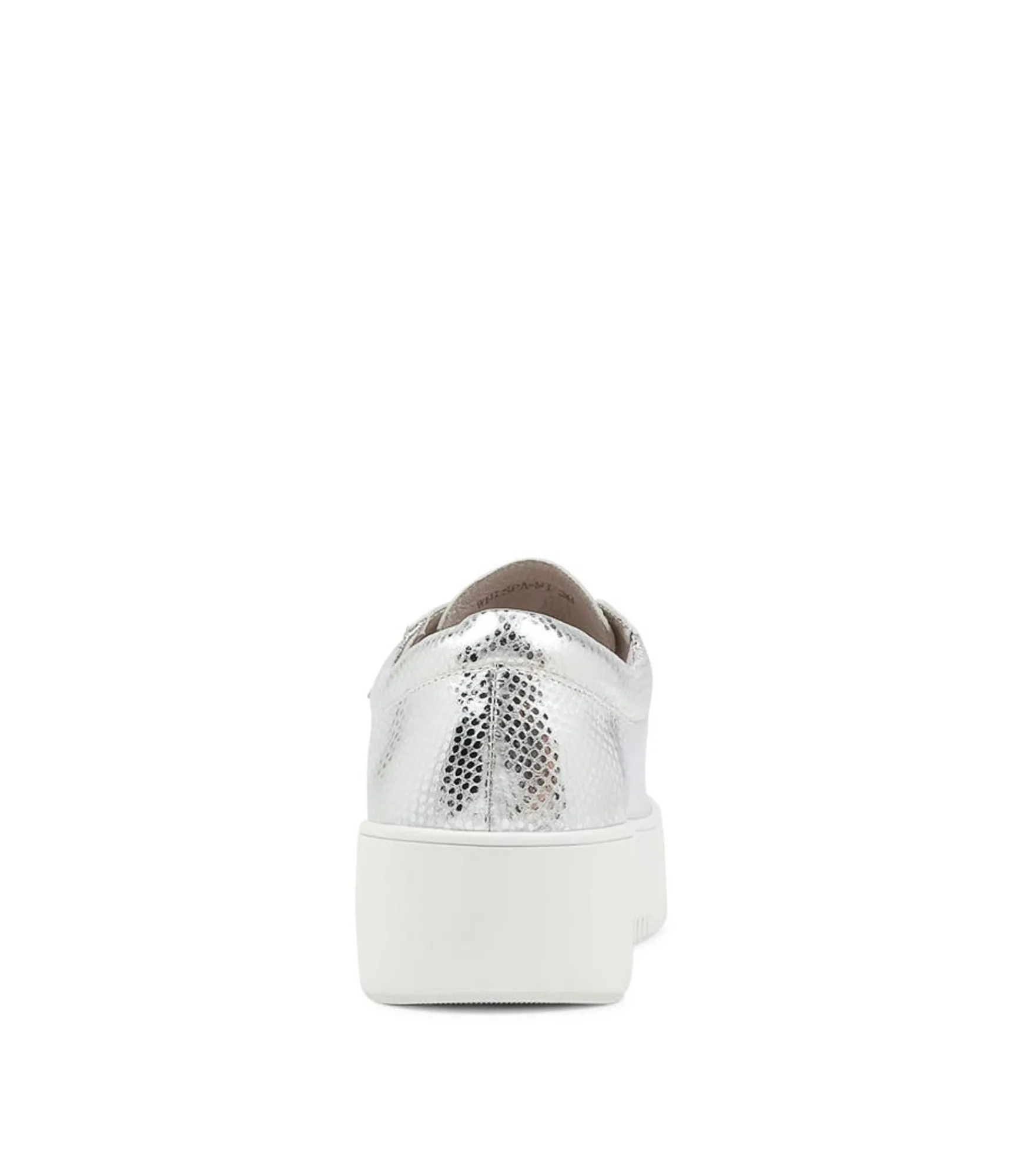 Discount Midas Shoes Whispa Silver White Sole Lizard Sneakers