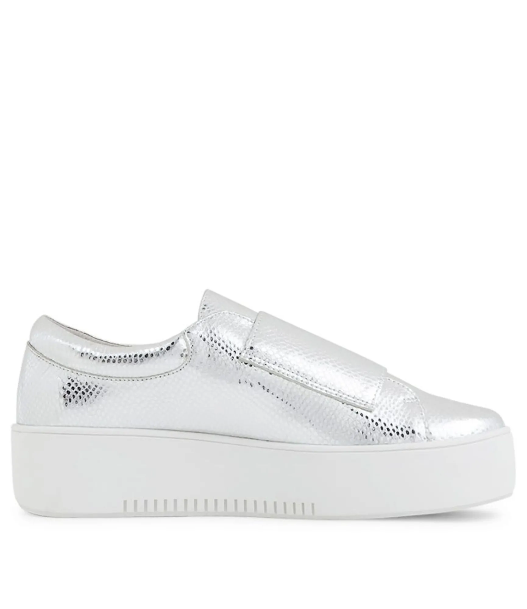 Discount Midas Shoes Whispa Silver White Sole Lizard Sneakers