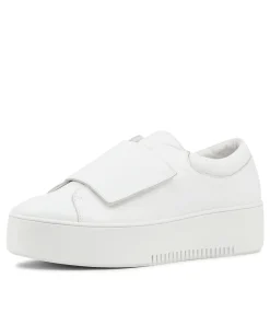 Fashion Midas Shoes Whispa White Leather Sneakers Ws