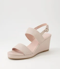 Shop Midas Shoes Wunda Dark Nude Leather Sandals