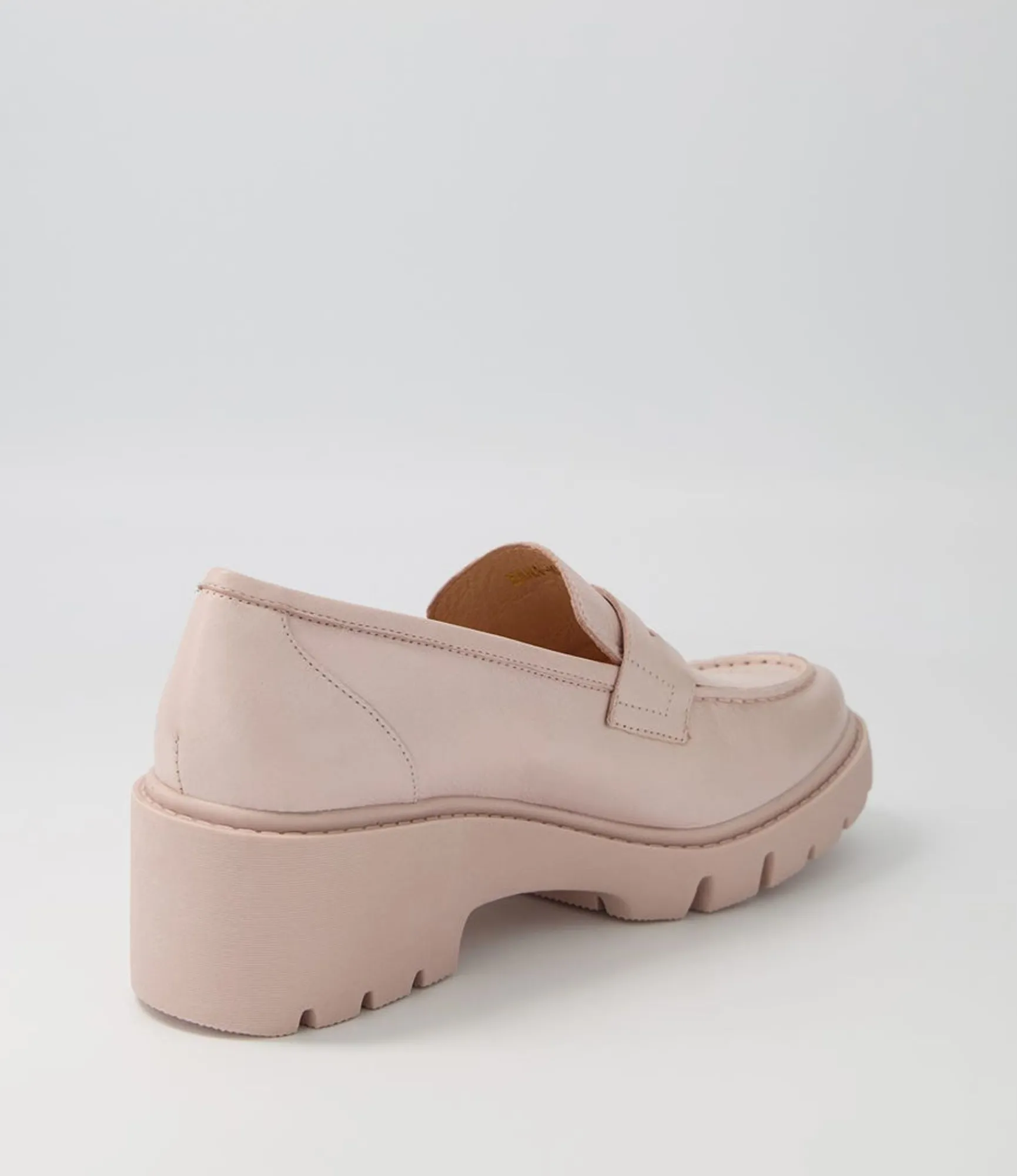 Flash Sale Midas Shoes Xana Dusty Pink Leather Heels