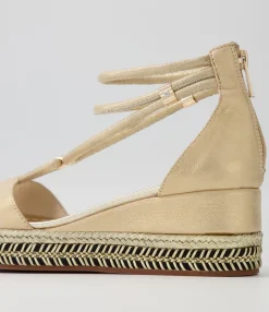 Fashion Midas Shoes Xavia Sandy Shimmer Leather Sandals
