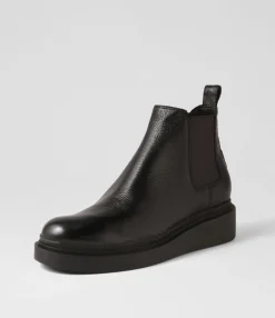 Store Midas Shoes Zoopa Black Leather Chelsea Boots