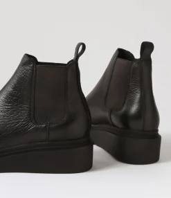Store Midas Shoes Zoopa Black Leather Chelsea Boots